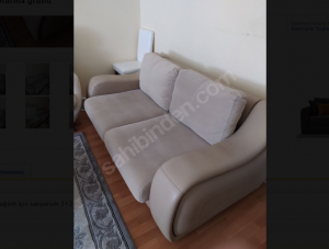 AZ KULLANILMIŞ 3+2+1+1 KOLTUK TAKIMI