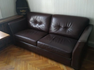 Karyola baza tek kişilik ahşap mobilyadır 9 Orjinal deri koltuk takımı tekli ikili üçlü toplam 3 parça