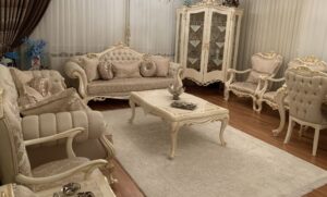 Klasik Avangart Salon Takımı Gösterişli ve Tertemiz Bir Mobilya