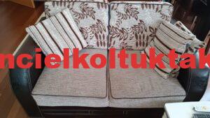 Klasik tip koltuk takımı koyu renk ucuz fiyat