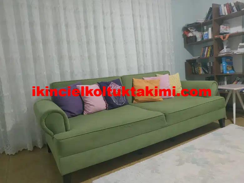 yeşil ikinci el kelebek koltuk takımı