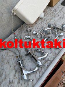 Geniş ve rahat koltuk takımı ucuz FİYATI: 1100 TL 16 ikinci el musluk çıkma batarya temiz mutfak banyo bataryası