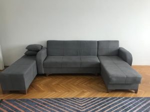 İKEA L koltuk kullanışlı az yıpranmış sağlam köşe koltuk 11 UZANMALI KOLTUK YATMALI İKİNCİ EL KOLTUK