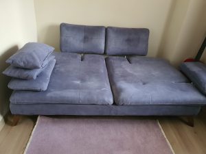 Yatak olan koltuk takımı şık ve ergonomik tasarımları ile öne çıkar