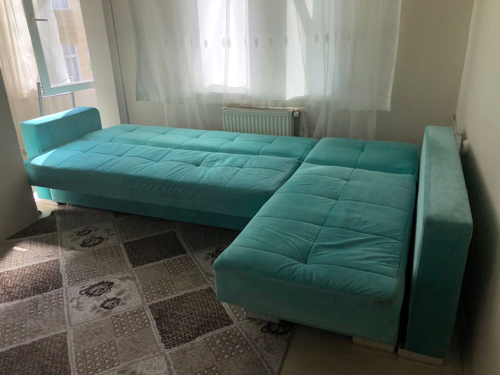 mint yeşili koltuk takımı yataklı Yataklı Bu tür koltuklar, konuk ağırlama